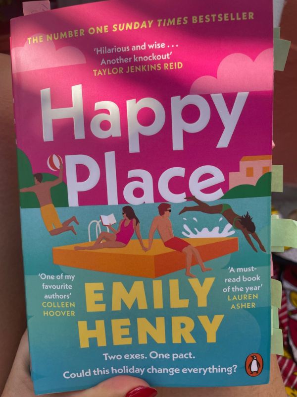 Book by Emily Henry titled "Happy Place"
