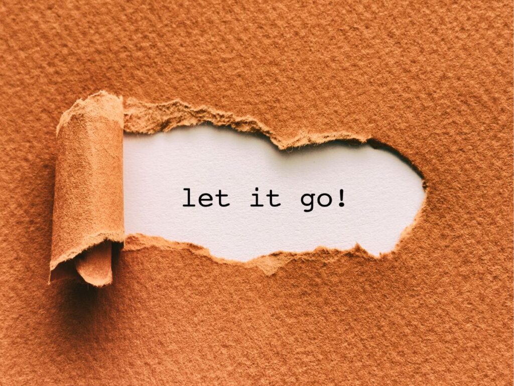 The Art of Letting Go