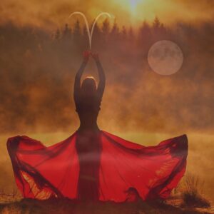 FULL MOON IN ARIES & GODDESS CARD READING - FULL MOON MUSINGS