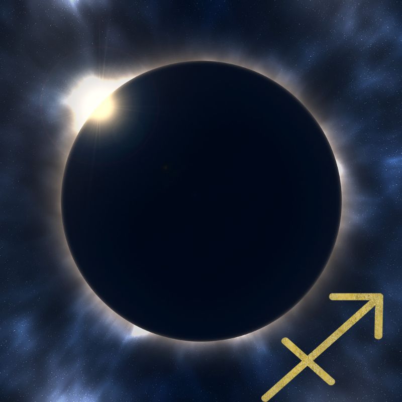 New Moon Musings - New Moon in Sagittarius & Total Solar Eclipse, Current Energies & Big Shifts - Nadine Kuehn - Natural Woman Alchemy
